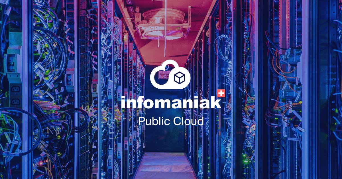 Infomaniak Public Cloud, salle serveurs
